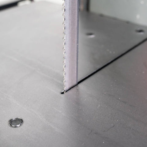 Diktator Grinders Portaband Table – Heavy-Duty Stand for Milwaukee Portaband Saws