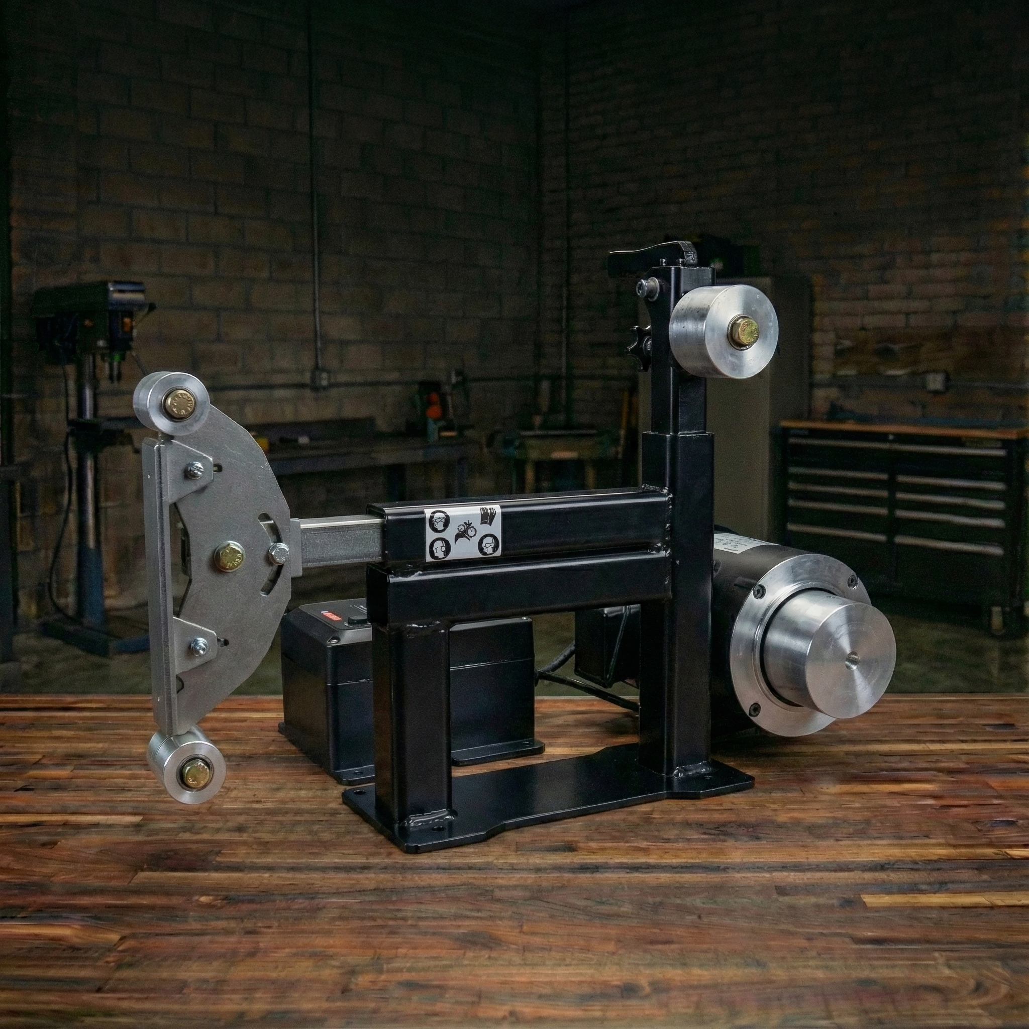 Das Toobinator 1 HP 2x72 Belt Grinder Chassis | Diktator Grinders