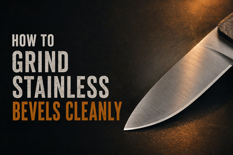 How to Grind Stainless Bevels Cleanly