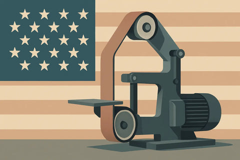 American-Made 2x72 Grinder: What Matters