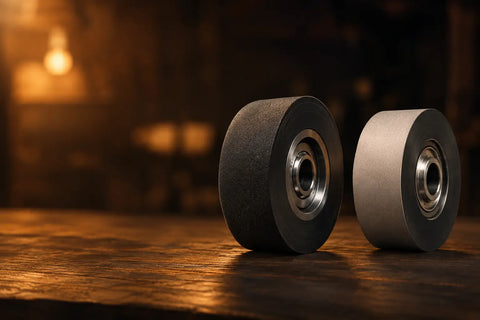 Contact Wheel Versus Platen for 2x72 Grinders