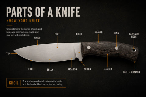 How to Grind Knife Choil Cleanly