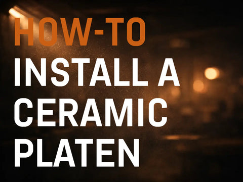 How to Install Ceramic Platen on Grinder