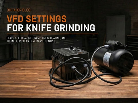 What VFD Settings for Knife Grinding Work Best?