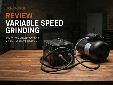 Variable Speed Grinder Review for 2x72 Shops