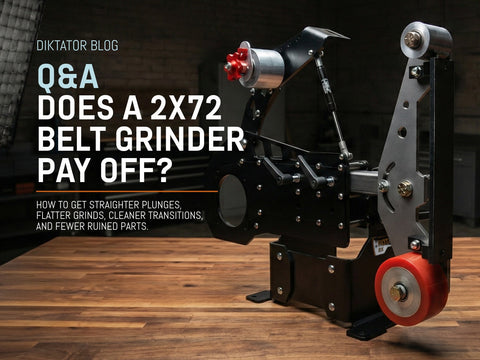 Is a 2x72 Grinder Worth It for Your Shop?