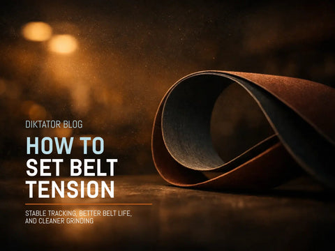 How to Set Belt Grinder Tension Right