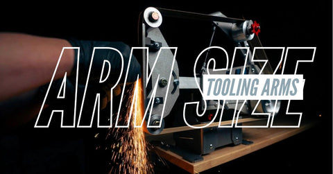 2x72 Tooling Arm Sizes That Actually Matter