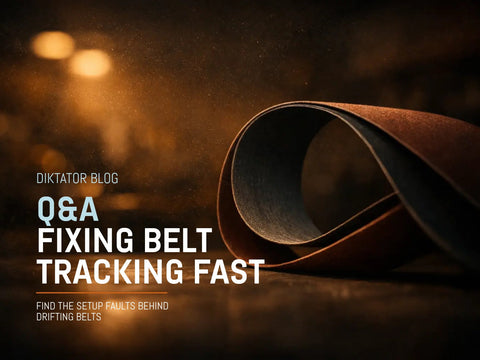 Why Does Grinder Belt Wander? Fix Tracking Fast