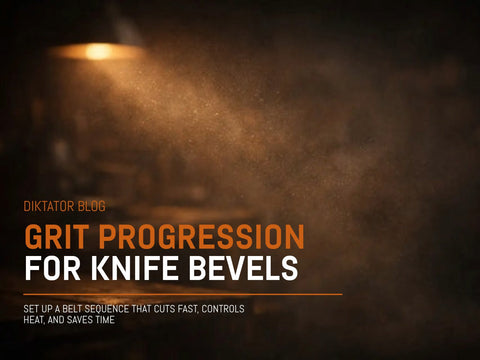 What Grit Progression for Knife Bevels Works?