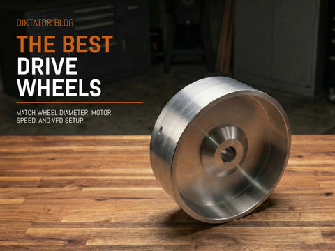 Best Drive Wheels for Torque on a 2x72 Grinder