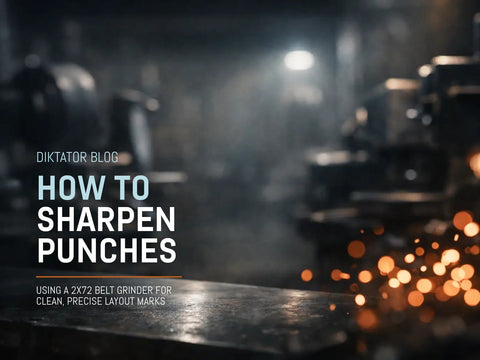 How to Sharpen Punches on a 2x72 Belt Grinder