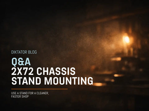How to Mount a 2x72 Grinder on a Stand Safely