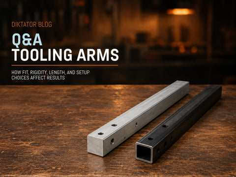 Grinder Tooling Arms for a Better 2x72 Setup