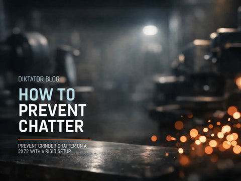 How to Prevent Grinder Chatter on a 2x72