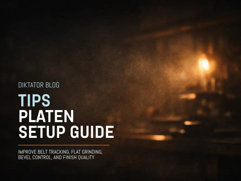 Platen Setup Techniques for Cleaner 2x72 Grinding