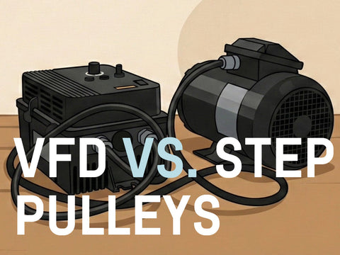 2x72 VFD vs Step Pulleys