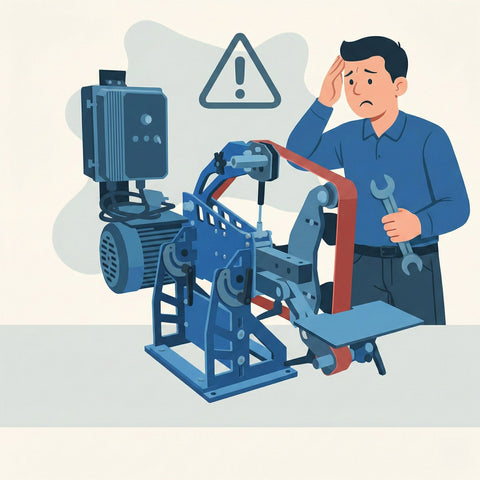 Stop 2x72 Belt Grinder Tracking Problems Fast