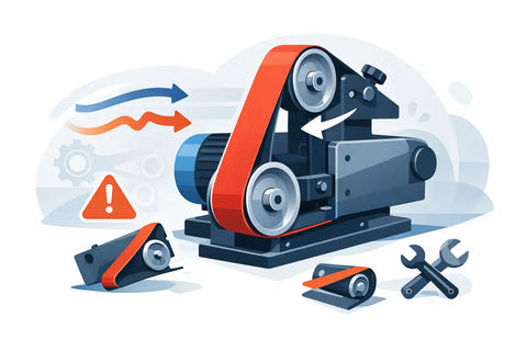 Why Belt Grinder Keeps Tracking Off