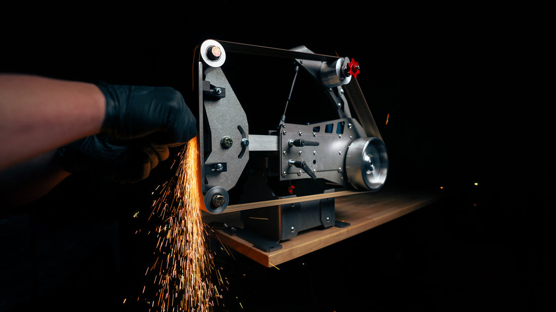 Product Featured: Diktator XS 2x72 Belt Grinder