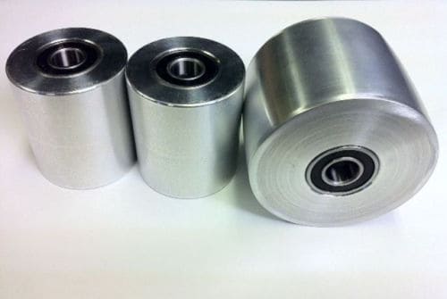 Solid Aluminum wheel set for 2x72 inch belt grinder