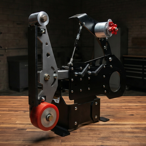 Diktator XS 2x72 Tilting Belt Grinder with Monster D-Plate