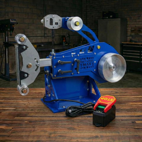 Diktator MAX 2x72 Tilting Belt Grinder 1.5 HP Kit