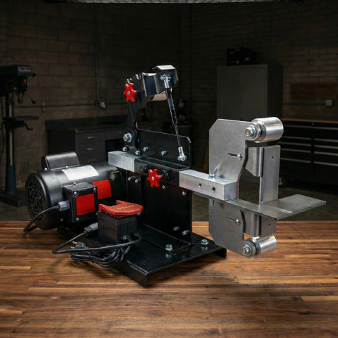 Mini Diktator 2x72 Belt Grinder 1.5 HP Kit+