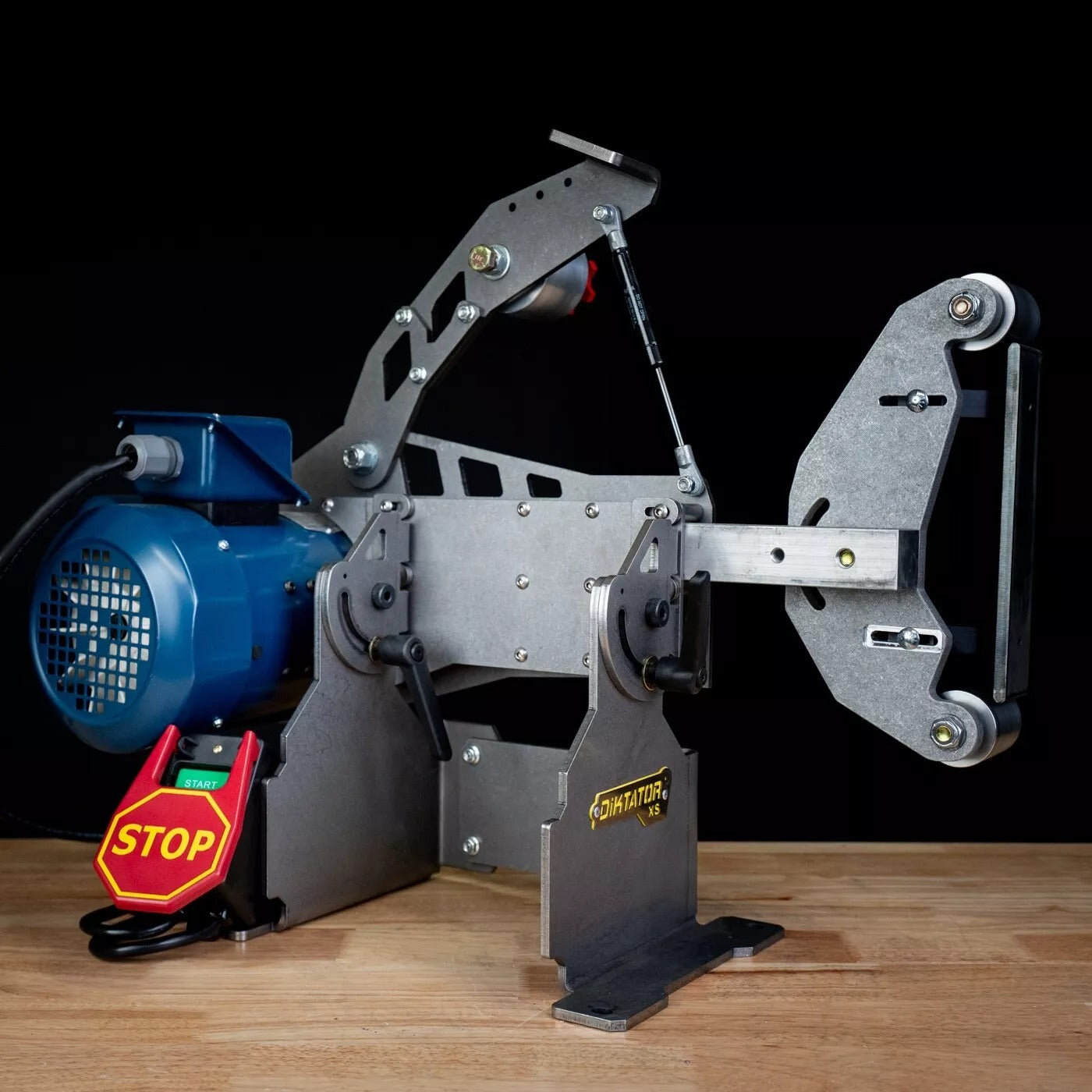 Lasana Smart Machines 2x72 Belt Grinder – Complete Tilting Frame – No Motor (2023 Model)