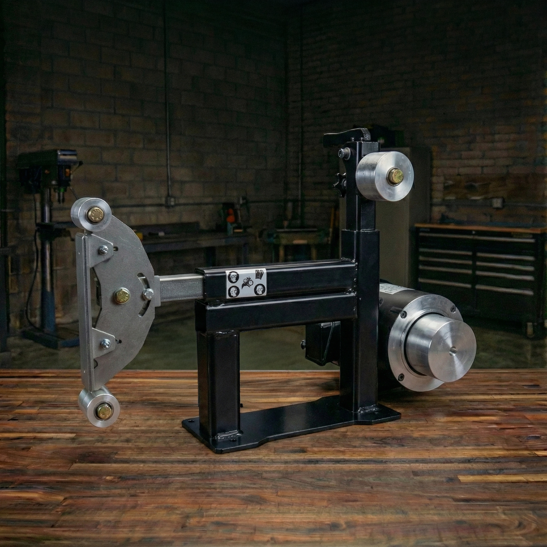 Meyerサーキュロンオリジンズ＋D&Sハンドブレンダー 2x72 Belt Grinder — TrekboxX Expedition Systems