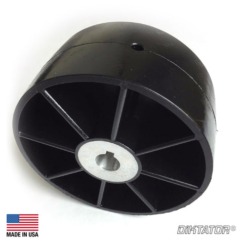 Drive Wheel 5" Glass Filled Nylon Black (24mm Bore)