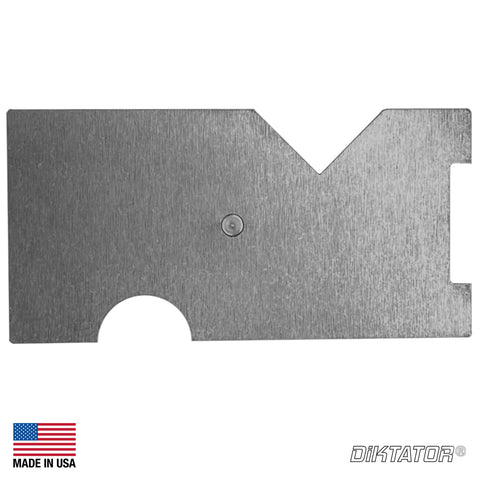 Cut-Out Top-Plate for Diktator Articulating Tool Rest