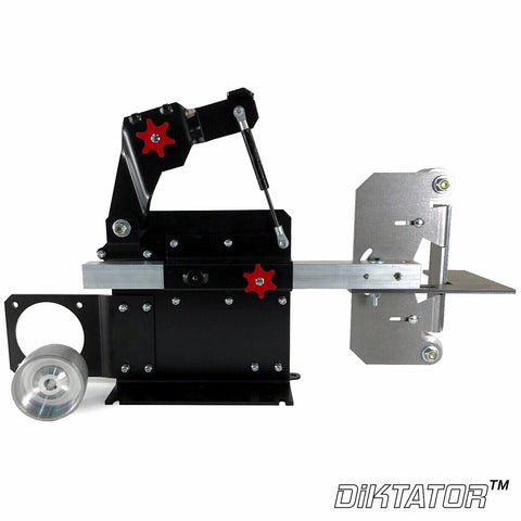 Mini Diktator 2x72 Belt Grinder (Aluminum Wheels)