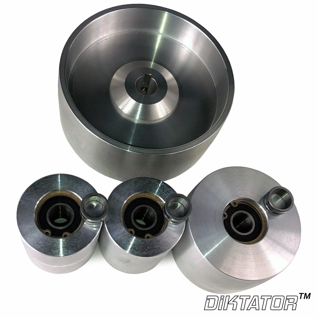 2x72 Belt Grinder Drive Wheels | Diktator Grinders