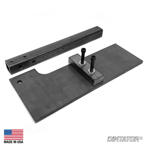 Horizontal/Vertical Tool Rest w/ Steel Tooling Arm